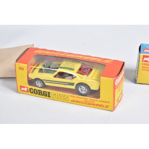 123 - A QUANTITY OF BOXED AND PART BOXED DIECAST VEHICLES, boxed items include Corgi Toys Ford Mustang 'Or... 