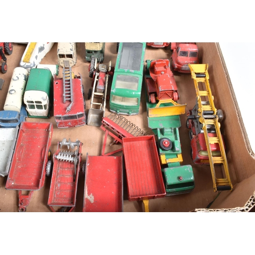 131 - A QUANTITY OF UNBOXED AND ASSORTED PLAYWORN DIECAST VEHICLES, to include Dinky Supertoys Foden FG Fl... 