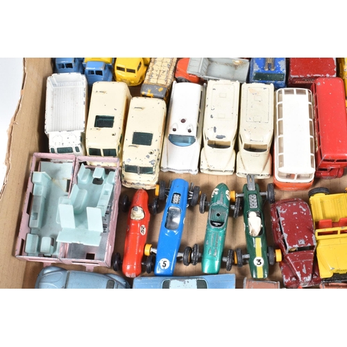 131 - A QUANTITY OF UNBOXED AND ASSORTED PLAYWORN DIECAST VEHICLES, to include Dinky Supertoys Foden FG Fl... 