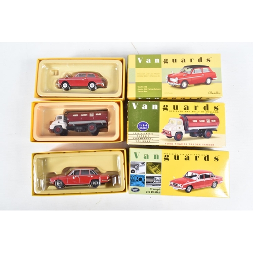 147 - SIXTEEN BOXED 1:43 SCALE TRIUMPH DIECAST MODEL CARS, to include Triple 9  Herald 1959 in green, item... 