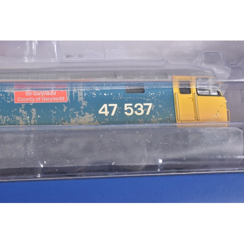 181 - A BOXED OO GAUGE BACHMANN BRANCHLINE MODEL RAILWAYS LOCOMOTIVE, Class 47, no. 47537 'Sir Gwynedd/Cou... 