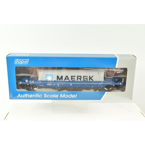 256 - SIX BOXED OO GAUGE DAPOL WAGONS, to include two Silver Bullet NACCO livery, no. 3780 7898 042-2 - We... 