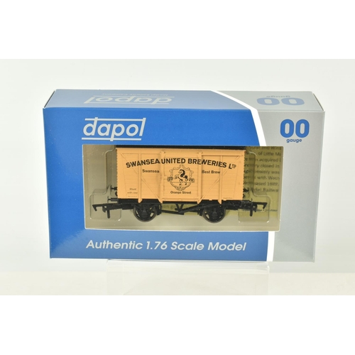 257 - TWELVE BOXED OO GAUGE DAPOL WAGONS AND TANKS, to include two Oakhill Brewery no. W2022, two Ashton G... 