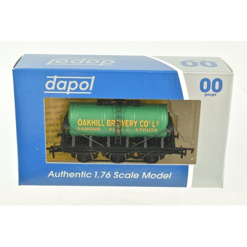 258 - TWELVE BOXED OO GAUGE DAPOL WAGONS AND TANKS, to include two Ashlands Crewkerne Cider Tanks,  a W.J.... 