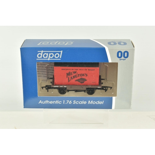 259 - ELEVEN BOXED OO GAUGE DAPOL WAGONS, to include three Norman Hunt & Sons Vintage Ciders no. 9, two Al... 