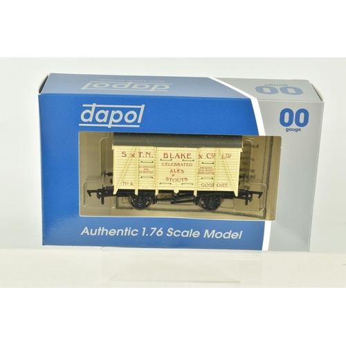 259 - ELEVEN BOXED OO GAUGE DAPOL WAGONS, to include three Norman Hunt & Sons Vintage Ciders no. 9, two Al... 