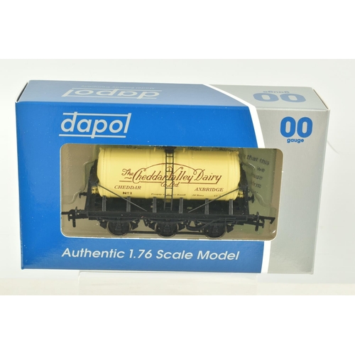 261 - SIXTEEN BOXED OO GAUGE DAPOL WAGONS AND TANKS, to include six Triumph Closed Goods Wagons '60th Anni... 