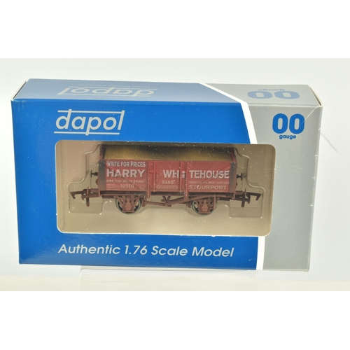 261 - SIXTEEN BOXED OO GAUGE DAPOL WAGONS AND TANKS, to include six Triumph Closed Goods Wagons '60th Anni... 