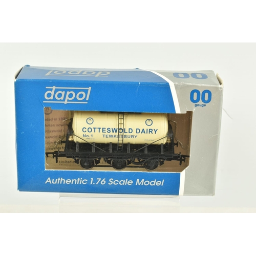 261 - SIXTEEN BOXED OO GAUGE DAPOL WAGONS AND TANKS, to include six Triumph Closed Goods Wagons '60th Anni... 