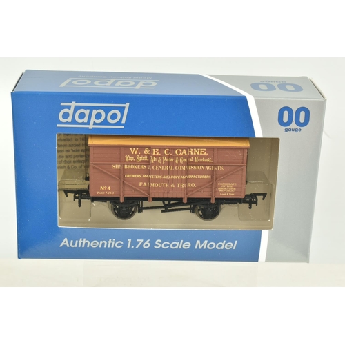 261 - SIXTEEN BOXED OO GAUGE DAPOL WAGONS AND TANKS, to include six Triumph Closed Goods Wagons '60th Anni... 