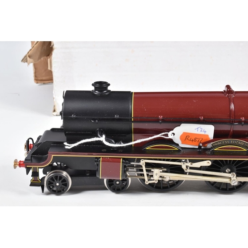 262 - A BOXED BASSETT-LOWKE BY CORGI O GAUGE PRINCESS CLASS LOCOMOTIVE, 'Princess Elizabeth' No.6201, L.M.... 