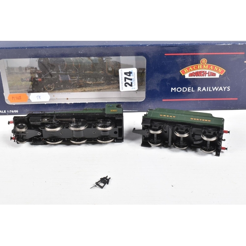 274 - THREE BOXED BACHMANN OO GAUGE GREAT WESTERN RAILWAY LOCOMOTIVES, Manor class 'Lechlade Manor' No.782... 