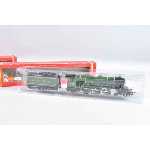 282 - TWO BOXED HORNBY RAILWAYS OO GAUGE L.N.E.R. LOCOMOTIVES, 'Flying Scotsman' No.4472, L.N.E.R. lined g... 