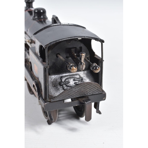 285 - A BING FOR BASSETT-LOWKE CLOCKWORK O GAUGE LOCOMOTIVE, 'George the Fifth', No.2663, L.N.W.R. lined b... 