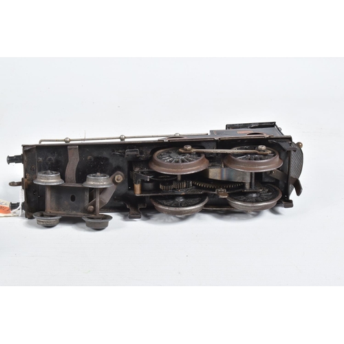 285 - A BING FOR BASSETT-LOWKE CLOCKWORK O GAUGE LOCOMOTIVE, 'George the Fifth', No.2663, L.N.W.R. lined b... 