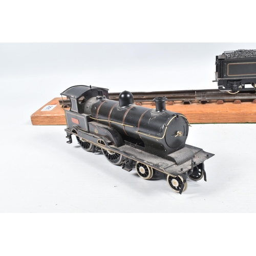 291 - A KIT BUILT O GAUGE L.N.W.R. 'GEORGE THE FIFTH' CLASS 4-4-0 LOCOMOTIVE, No.5000, L.N.W.R. lined blac... 