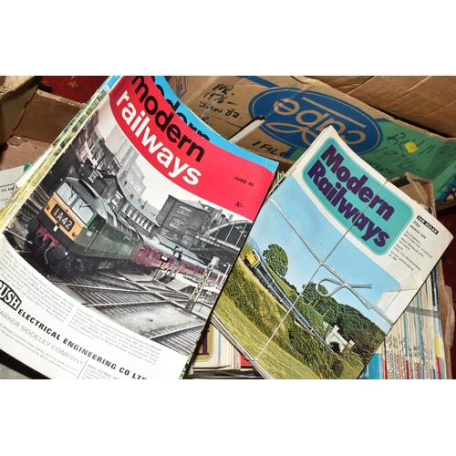 299 - A COLLECTION OF LATE 1960'S TO EARLY 2000'S RAILWAY MAGAZINES, assorted titles including Modern Rail... 