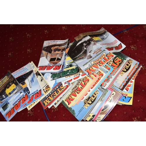 299 - A COLLECTION OF LATE 1960'S TO EARLY 2000'S RAILWAY MAGAZINES, assorted titles including Modern Rail... 