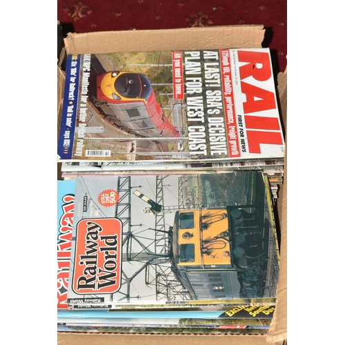 299 - A COLLECTION OF LATE 1960'S TO EARLY 2000'S RAILWAY MAGAZINES, assorted titles including Modern Rail... 