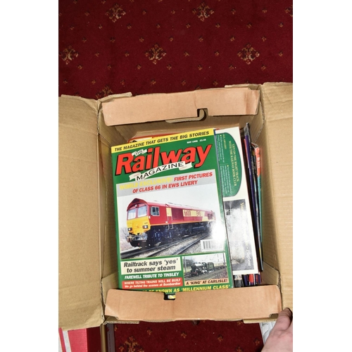 302 - A COLLECTION OF LATE 1960'S TO EARLY 2000'S RAILWAY MAGAZINES, assorted titles including Modern Rail... 