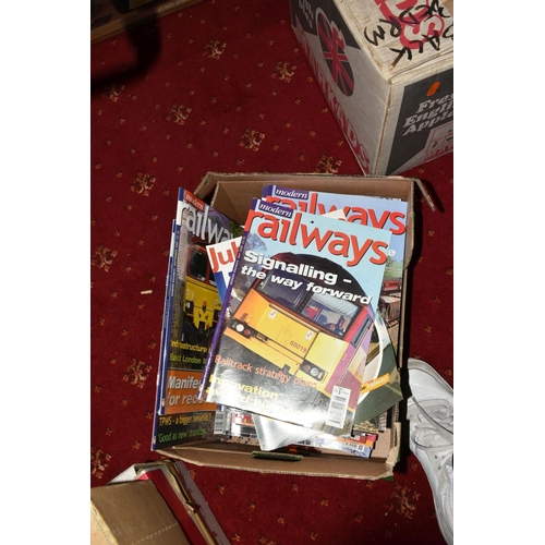 302 - A COLLECTION OF LATE 1960'S TO EARLY 2000'S RAILWAY MAGAZINES, assorted titles including Modern Rail... 