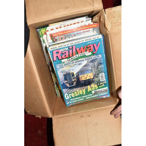 302 - A COLLECTION OF LATE 1960'S TO EARLY 2000'S RAILWAY MAGAZINES, assorted titles including Modern Rail... 