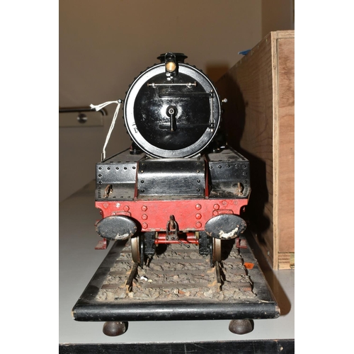 310 - A 3.5 INCH GAUGE LIVE STEAM MODEL OF THE PRINCESS CLASS LOCOMOTIVE AND TENDER, 'The Princess Royal' ... 