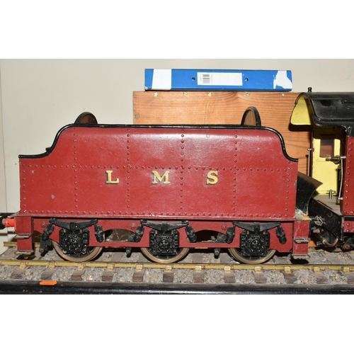 310 - A 3.5 INCH GAUGE LIVE STEAM MODEL OF THE PRINCESS CLASS LOCOMOTIVE AND TENDER, 'The Princess Royal' ... 