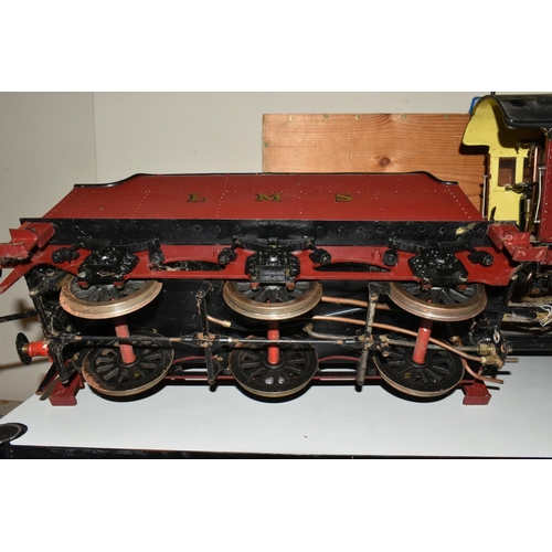 310 - A 3.5 INCH GAUGE LIVE STEAM MODEL OF THE PRINCESS CLASS LOCOMOTIVE AND TENDER, 'The Princess Royal' ... 