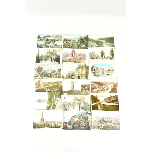 344 - A LARGE COLLECTION OF POSTCARDS, APPROXIMATELY 600 of Bristol, these are spanning early 20th century... 