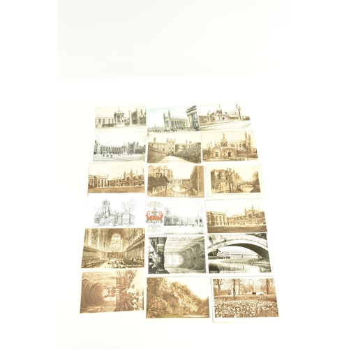 347 - A LARGE COLLECTION OF POSTCARDS, APPROXIMATELY 650-700 of Cambridge, these are spanning early 20th c... 