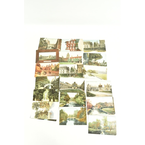 347 - A LARGE COLLECTION OF POSTCARDS, APPROXIMATELY 650-700 of Cambridge, these are spanning early 20th c... 