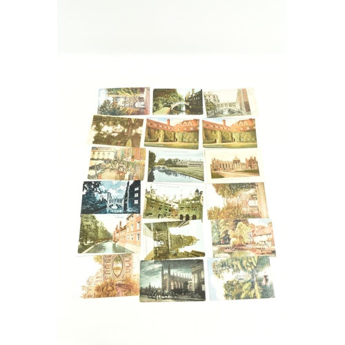 347 - A LARGE COLLECTION OF POSTCARDS, APPROXIMATELY 650-700 of Cambridge, these are spanning early 20th c... 