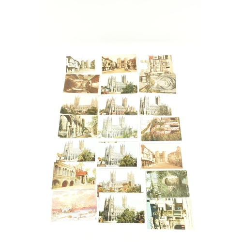 349 - A LARGE COLLECTION OF POSTCARDS, APPROXIMATELY 850 of Canterbury, these are spanning early 20th cent... 