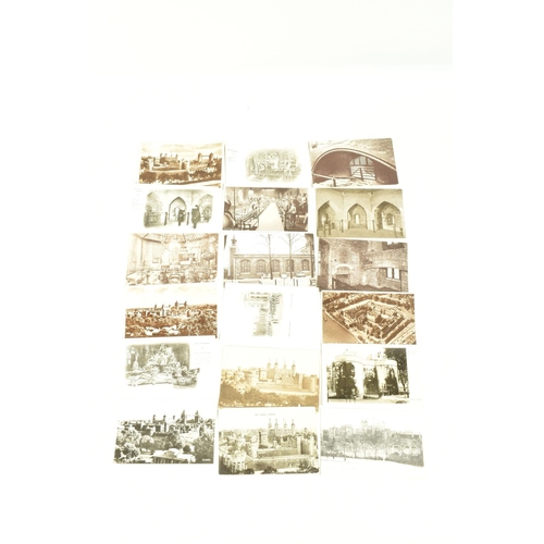 355 - A LARGE COLLECTION OF POSTCARDS, APPROXIMATELY 700, of the Tower of London and the Tower Bridge, the... 