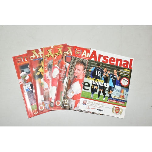 323 - A COLLECTION OF ARSENAL FOOTBALL CLUB PROGRAMMES, APPROXIMATELY 120, OVER VARIOUS DECADES FROM THE L... 