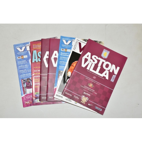 324 - A COLLECTION OF ASTON VILLA FOOTBALL CLUB PROGRAMMES, APPROXIMATELY 400 DATING FROM THE LATE 1960'S ... 