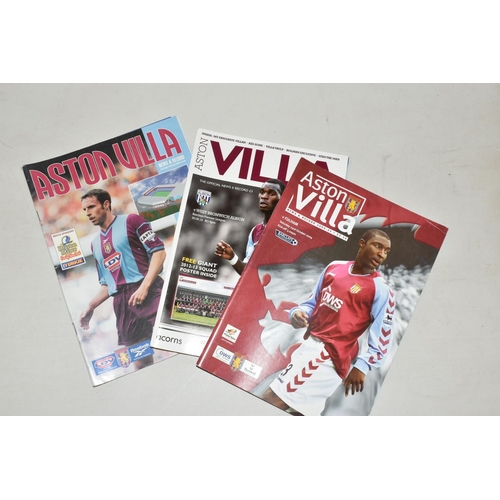 324 - A COLLECTION OF ASTON VILLA FOOTBALL CLUB PROGRAMMES, APPROXIMATELY 400 DATING FROM THE LATE 1960'S ... 