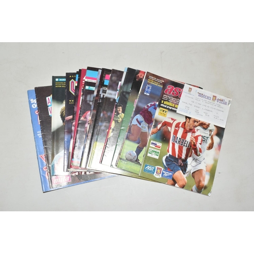 324 - A COLLECTION OF ASTON VILLA FOOTBALL CLUB PROGRAMMES, APPROXIMATELY 400 DATING FROM THE LATE 1960'S ... 