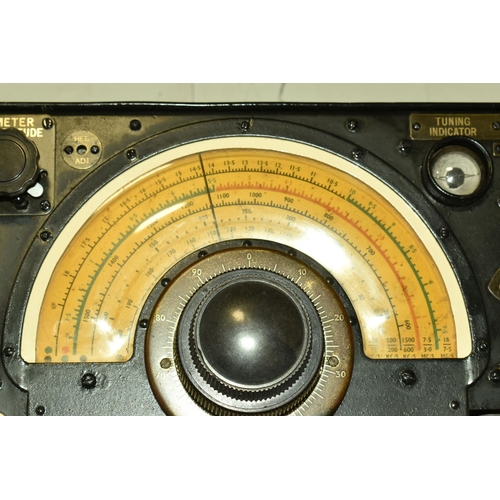 360 - A WWII AIR MINISTRY R1155A RADIO COMMUNICATION RECEIVER, plaque present signed receiver type R.1155.... 