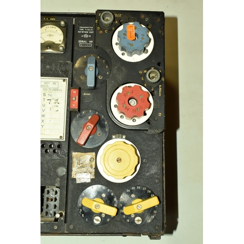 371 - AN AIR MINISTRY TYPE T1154M TRANSMITTER, reference no. 10D/1587, serial no. 81269 although poorly st... 