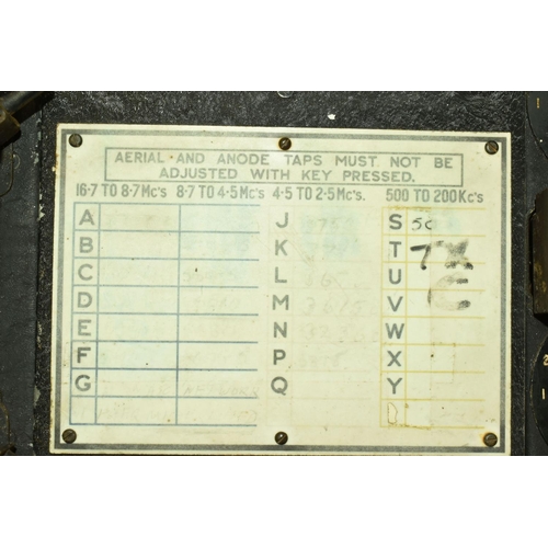 371 - AN AIR MINISTRY TYPE T1154M TRANSMITTER, reference no. 10D/1587, serial no. 81269 although poorly st... 