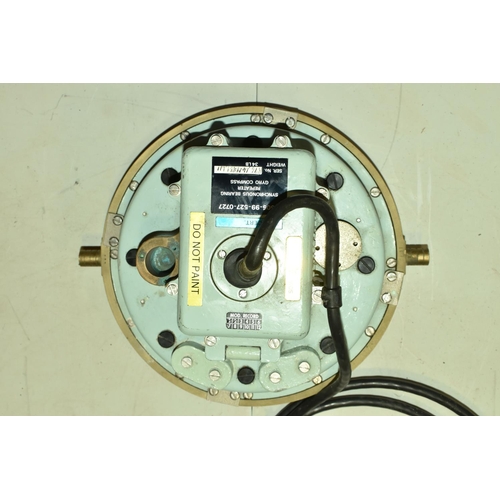 373 - A SYNCHRONOUS BEARING REPEATER GYRO COMPASS, numbered 6605-99-527-0727, serial number R96.14.MR01.L1... 