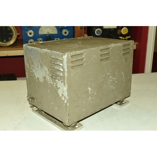 374 - A BENDIX RADIO TYPE TA-12 AIRCRAFT TRANSMITTER, serial C5294, stated weight 34lbs 4oz, input voltage... 