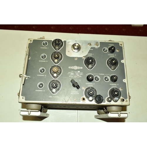 374 - A BENDIX RADIO TYPE TA-12 AIRCRAFT TRANSMITTER, serial C5294, stated weight 34lbs 4oz, input voltage... 