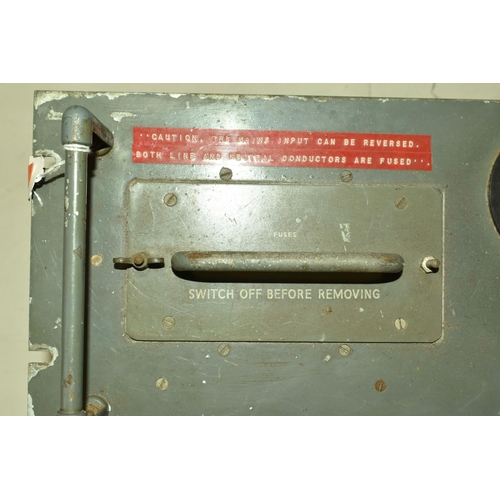 377 - A MILITARY R1392J RECEIVER RADIO, numbered 5820-99-953-7424, serial number EKCS 4294, dials move as ... 