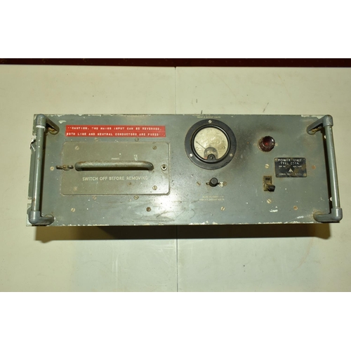 377 - A MILITARY R1392J RECEIVER RADIO, numbered 5820-99-953-7424, serial number EKCS 4294, dials move as ... 