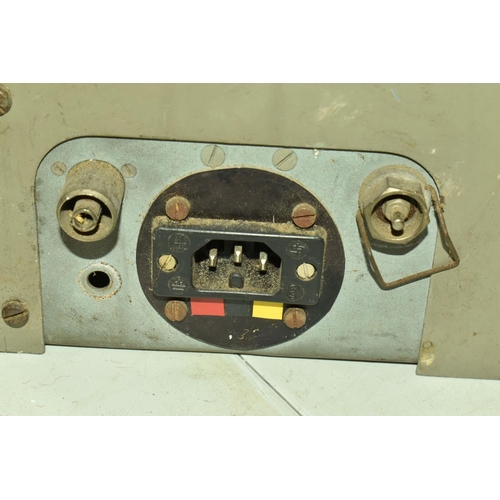 379 - A MARCONI CR 300 RECEIVER, numbered to the top 2429, receiver type CR 300/1 ADM PATT M 500 A, panel ... 