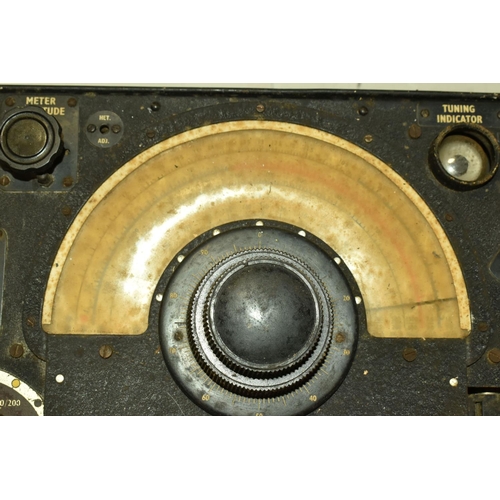 383 - TWO AF AIR MINISTRY RECEIVERS, the first a type R1155A, ref. 10D/820 serial number 3059, dial window... 