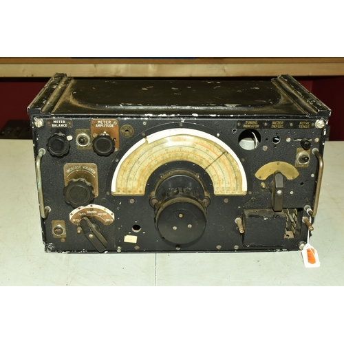 383 - TWO AF AIR MINISTRY RECEIVERS, the first a type R1155A, ref. 10D/820 serial number 3059, dial window... 